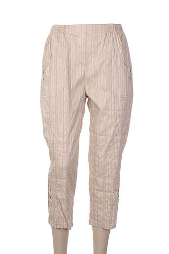 just for my pantacourts femme de couleur beige