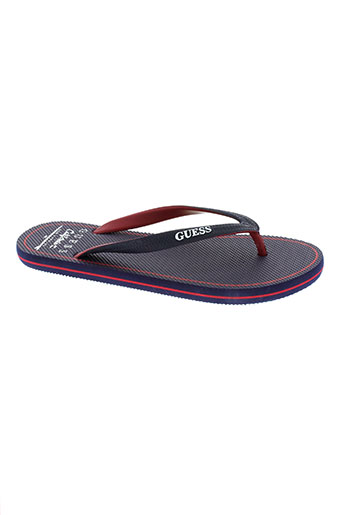 guess chaussures homme de couleur bleu