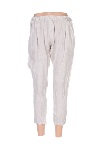 missva pantacourts femme de couleur beige