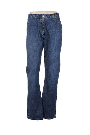 jost jeans femme de couleur bleu