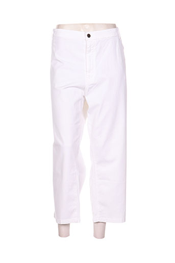 jean gabriel pantacourts femme de couleur blanc