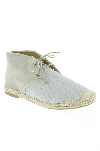 dame rose chaussures femme de couleur gris