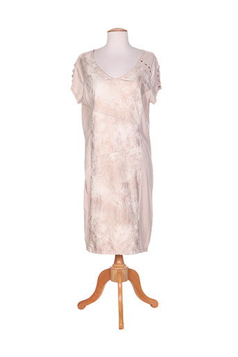 felino robes femme de couleur beige