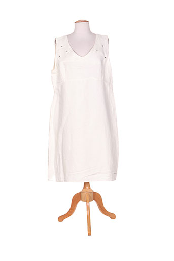 felino robes femme de couleur blanc