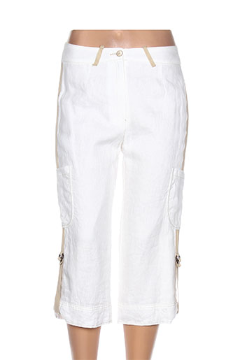 pause cafe pantacourts femme de couleur beige