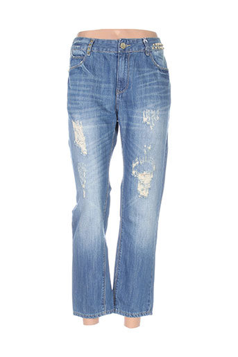blue rags jeans femme de couleur bleu