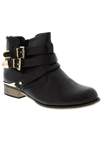 creamy moda chaussures femme de couleur noir