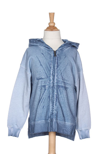 pepe jeans vestes fille de couleur bleu