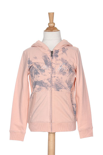 pepe jeans vestes fille de couleur rose