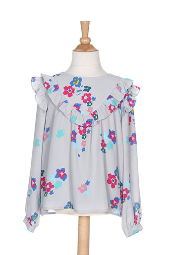 pepe jeans chemises fille de couleur gris