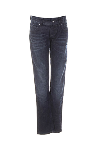 pepe jeans jeans fille de couleur bleu
