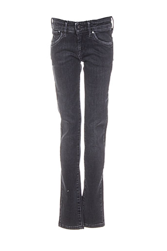 pepe jeans jeans fille de couleur noir