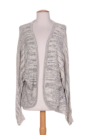 pepe jeans gilets fille de couleur beige