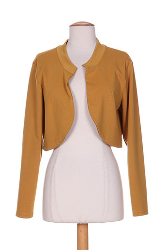el.ma vestes femme de couleur jaune