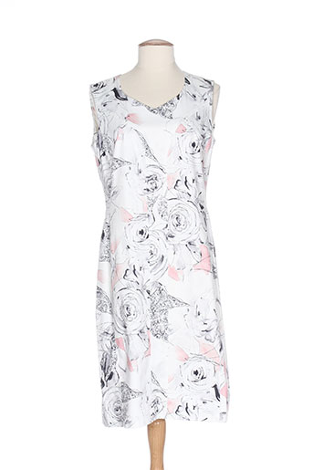 jean delfin robes femme de couleur blanc