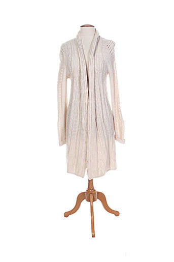 mexx gilets femme de couleur beige