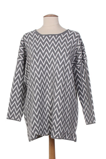 senes pulls femme de couleur gris