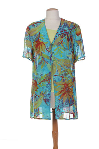 saint charles gilets femme de couleur vert