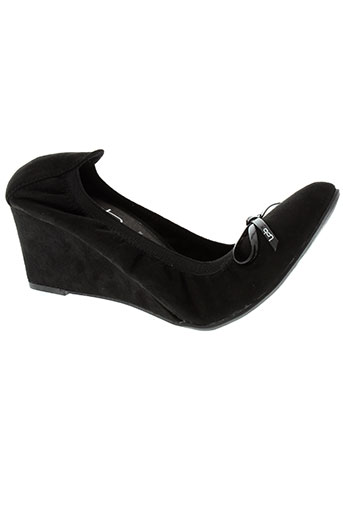 les p'tites bombes chaussures femme de couleur noir