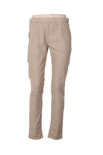 maxmara pantalons femme de couleur beige