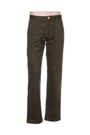 palam pantalons homme de couleur vert