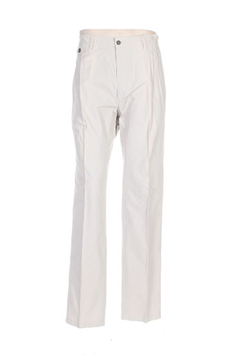 florentino pantalons homme de couleur beige