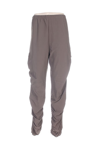 jean marc philippe pantalons femme de couleur marron