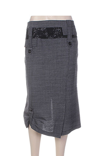 quattro jupes femme de couleur gris