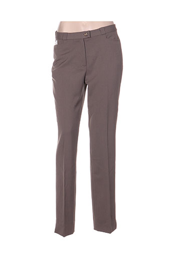 quattro pantalons femme de couleur marron