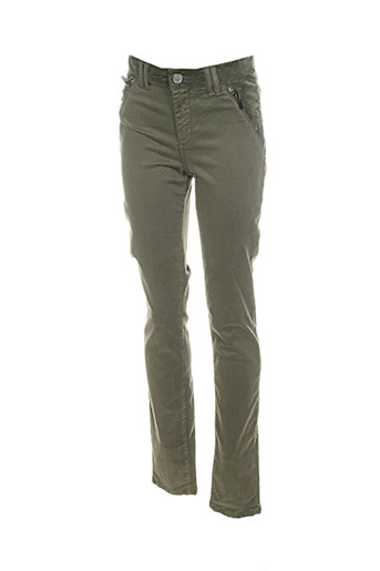 votre nom pantalons femme de couleur vert