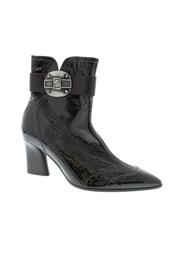 france mode chaussures femme de couleur noir