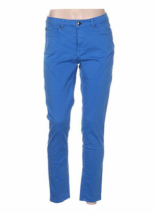 Pantalon casual bleu EMMA & CARO pour femme