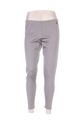 mat. pantalons femme de couleur gris