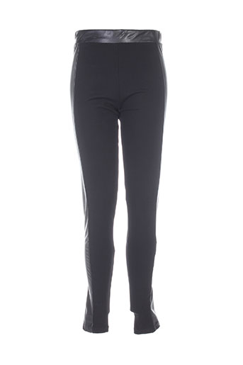 janira pantalons femme de couleur noir