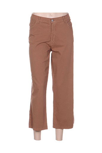 aquajeans pantacourts femme de couleur marron