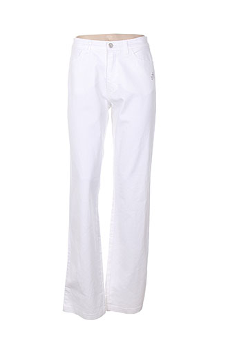 aquajeans jeans femme de couleur blanc