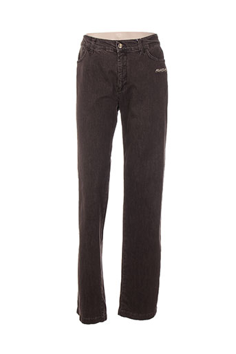aquajeans jeans femme de couleur marron