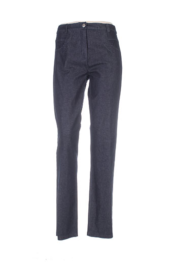 pier bé jeans femme de couleur bleu