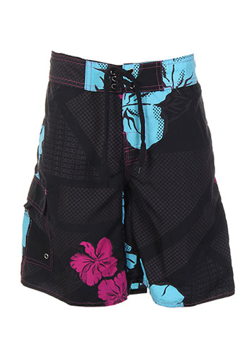 hawaiiam surfing maillots de bain garçon de couleur noir