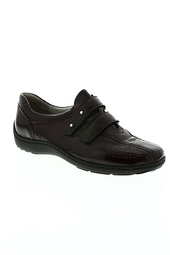 waldläufer chaussures femme de couleur rouge