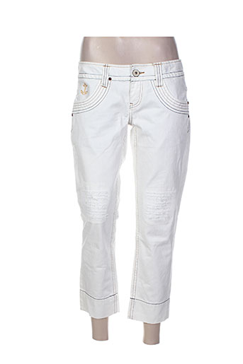 pepe jeans pantacourts femme de couleur beige