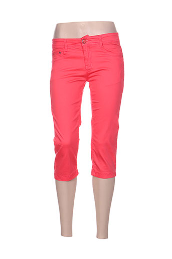 bs jeans shorts / bermudas femme de couleur rouge
