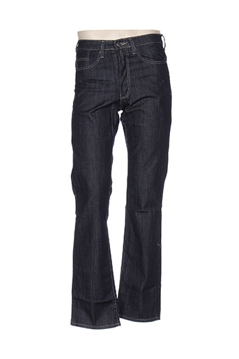 full blue jeans homme de couleur bleu