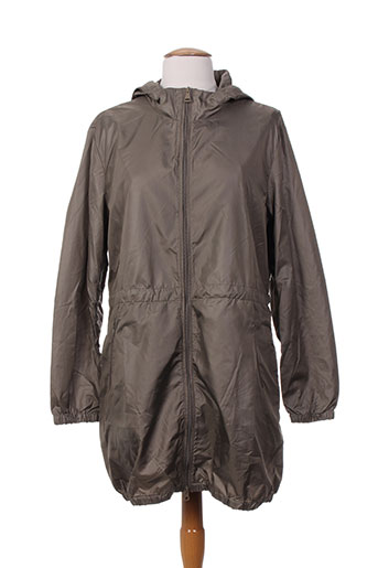benetton manteaux femme de couleur vert