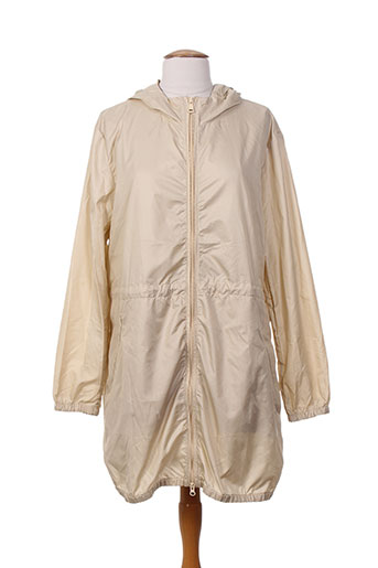 benetton manteaux femme de couleur beige