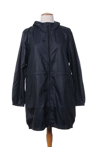 benetton manteaux femme de couleur bleu
