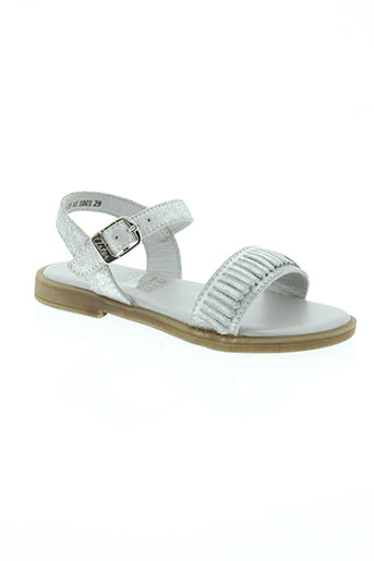 aster chaussures fille de couleur gris