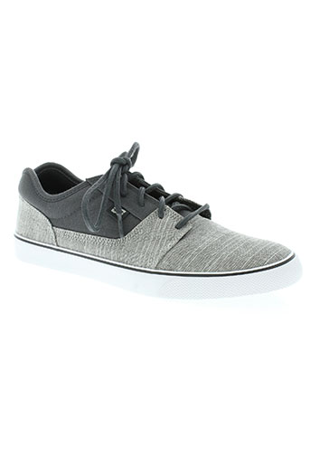 dc chaussures homme de couleur gris