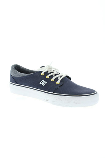 dc chaussures homme de couleur bleu