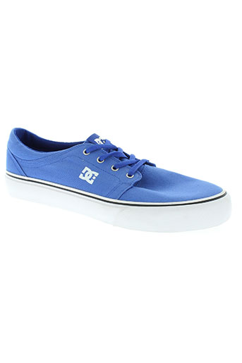 dc chaussures homme de couleur bleu